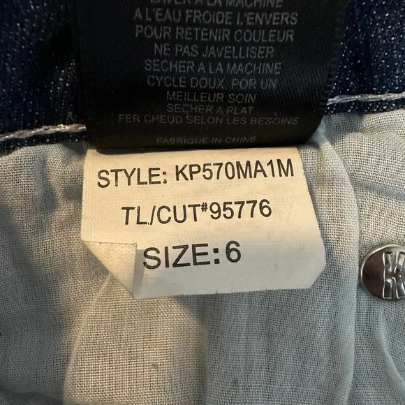 Kut from the Kloth Diana Skinny Jeans Size 6 Blue Medium Wash KP570MA1M - Picture 7 of 11